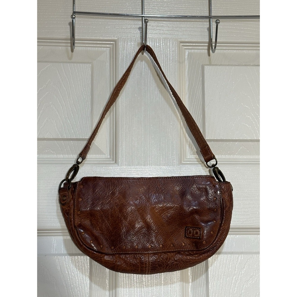 priscilla Brown Leather‎ Crossbody Purse